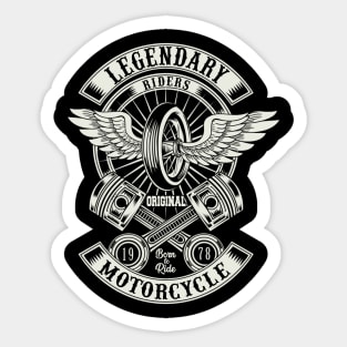 Motorcycle Legendary Sticker